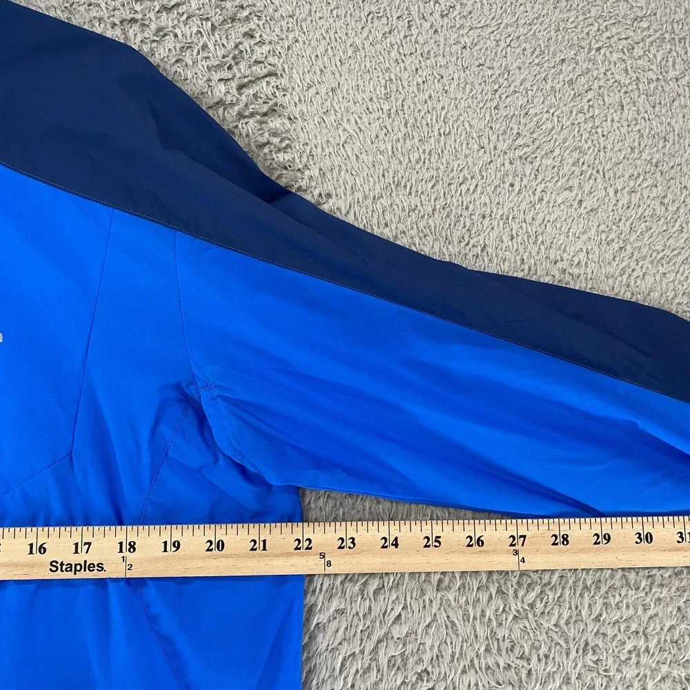 Salomon‎ Clima Wind Jacket Mens Large Blue Lightweight Running Full Zip